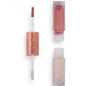 Revolution "It's Fate" Eye Glisten Foil & Glitter Liquid Dual End Eyeshadow, NWT